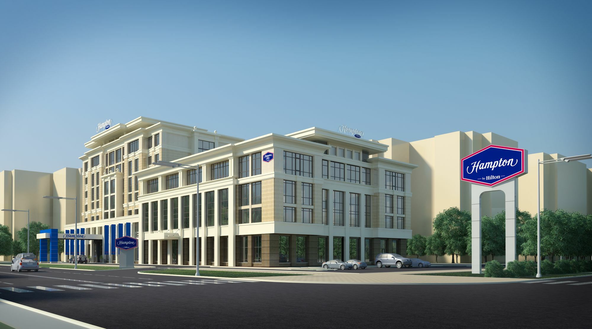 Hampton By Hilton Astana Triumphal Arch Exterior foto