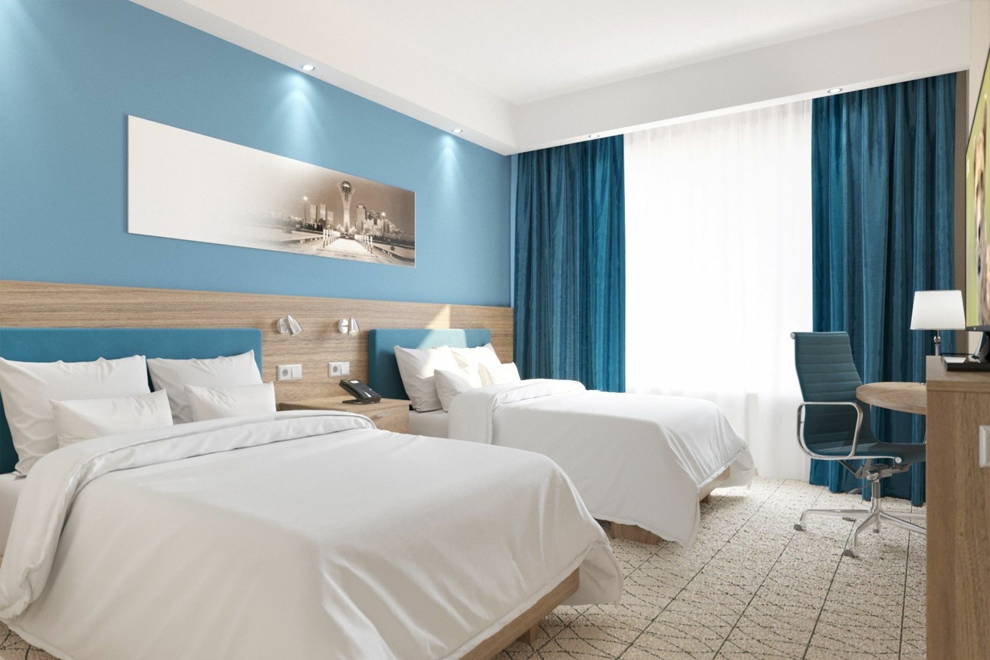 Hampton By Hilton Astana Triumphal Arch Exterior foto
